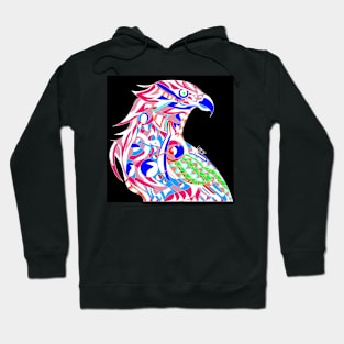 falcon ecopop in mexican cool art pattern design Hoodie